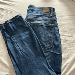Judy Blue High Rise Relaxed Fit Dark Denim
